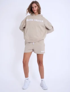 Discount Kaiia Design Embroidered Bubble Logo Oversized Hoodie Light Sculpt & Leisure | Kaiia The Label