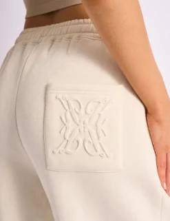 Hot Kaiia Embossed Wide Leg Joggers Sculpt & Leisure | Kaiia The Label
