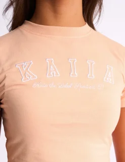 Best Sale Kaiia Logo Baby Tee Sculpt & Leisure | Kaiia The Label