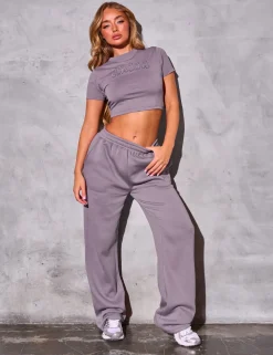 Clearance Kaiia Logo Baby Tee Sculpt & Reset | Sculpt & Leisure