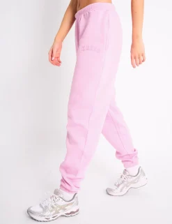 Clearance Kaiia Logo Cuffed Joggers Candy Pink Sculpt & Leisure | Kaiia The Label