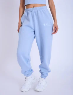 Sale Kaiia Logo Cuffed Joggers Light Sculpt & Leisure | Kaiia The Label