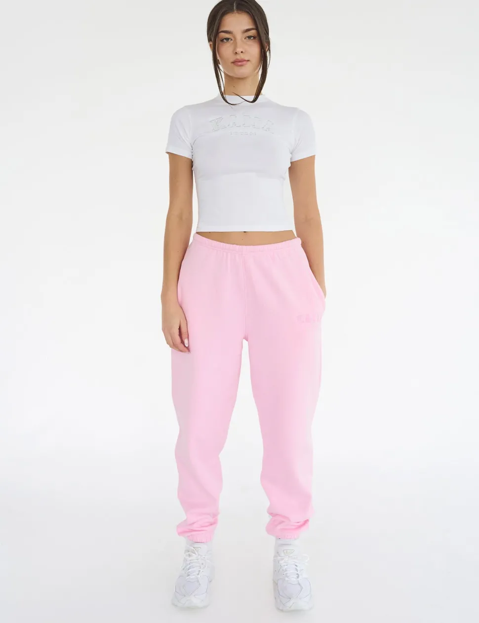 Hot Kaiia Logo Cuffed Joggers Baby Sculpt & Leisure | Kaiia The Label