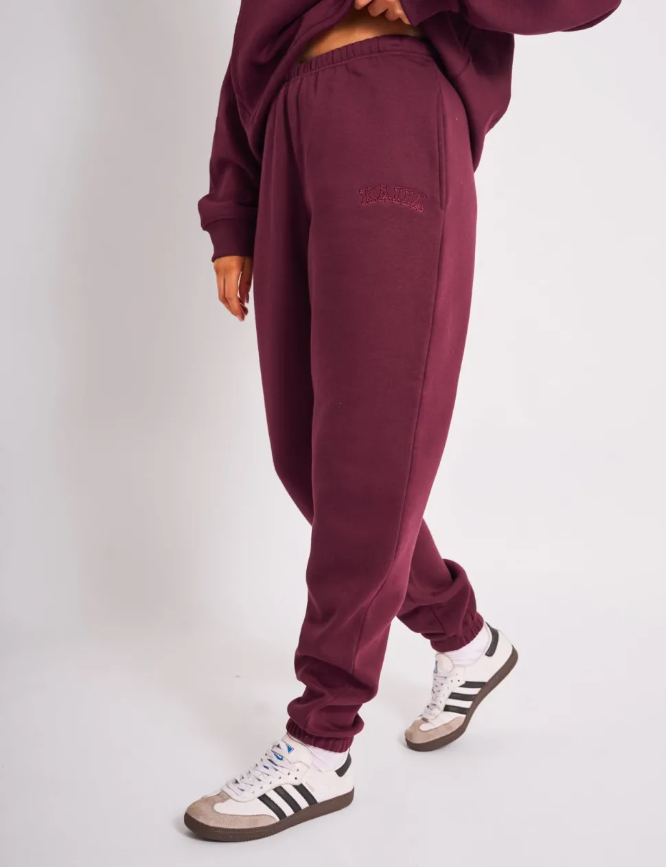 Sale Kaiia Logo Cuffed Joggers Sculpt & Leisure | Kaiia The Label