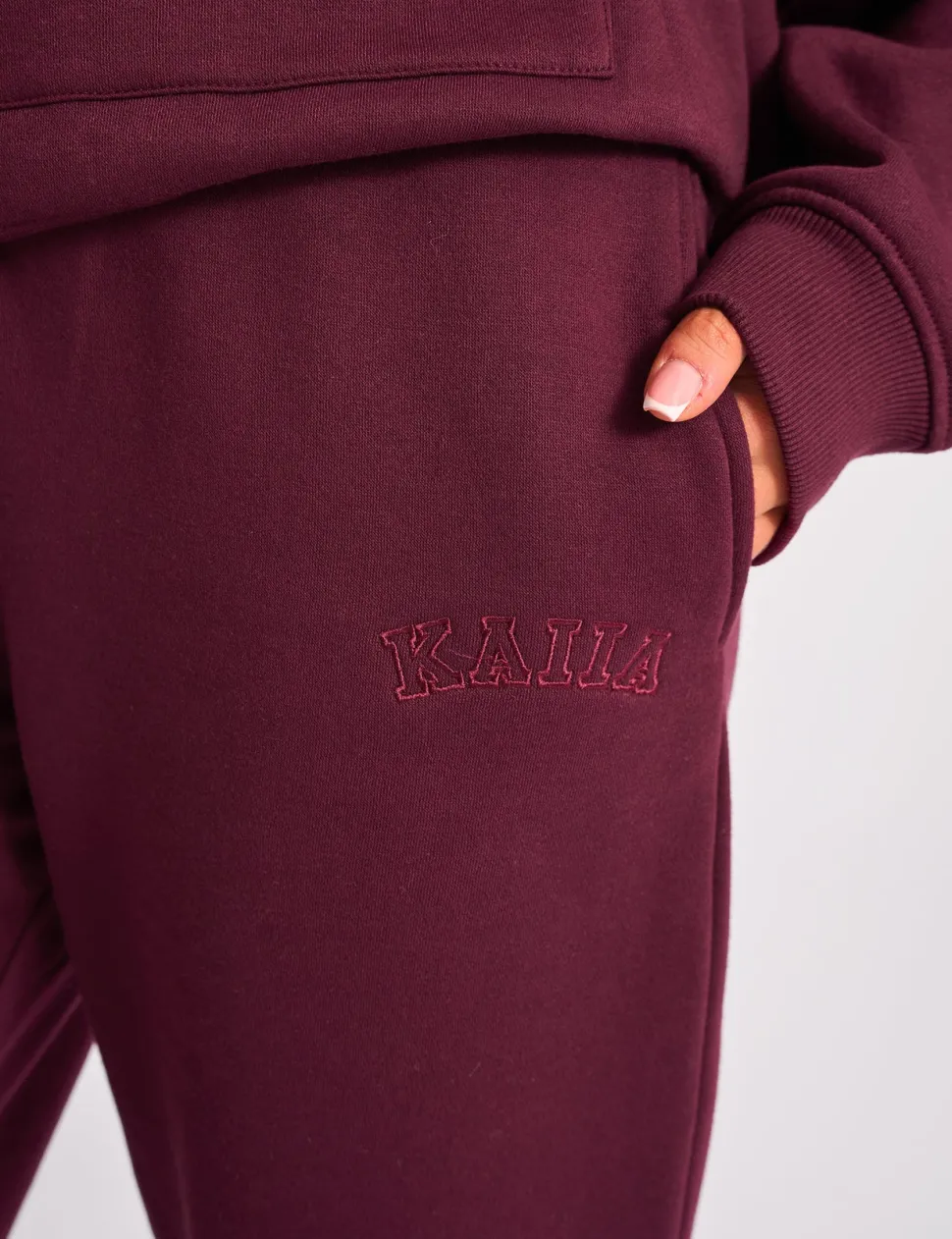 Sale Kaiia Logo Cuffed Joggers Sculpt & Leisure | Kaiia The Label