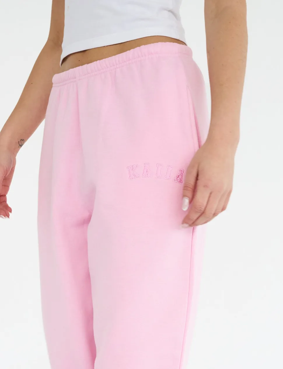 Hot Kaiia Logo Cuffed Joggers Baby Sculpt & Leisure | Kaiia The Label