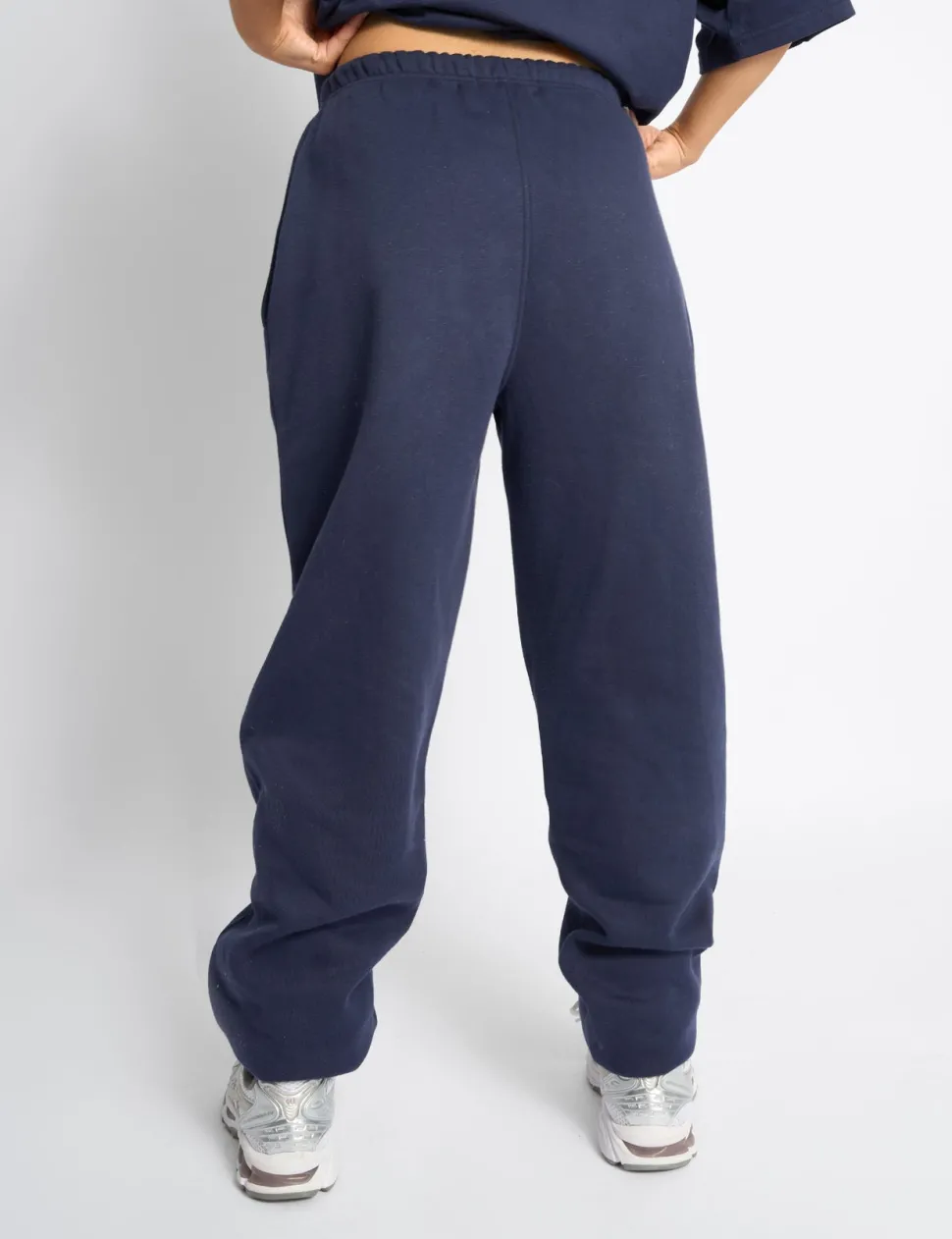 Cheap Kaiia Logo Cuffed Leg Joggers Deep Blue Sculpt & Leisure | Kaiia The Label