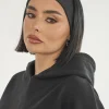 Sale Kaiia Logo Headband Black and White Accessories