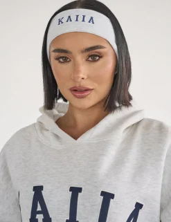Cheap Kaiia Logo Headband Light Grey Marl Accessories