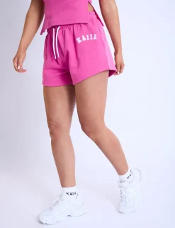 Online Kaiia Logo Mini Sweat Shorts Hot Back In Stock | Sculpt & Leisure
