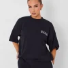 Shop Kaiia Logo Oversized T-shirt in Sculpt & Leisure | Kaiia The Label