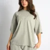 Hot Kaiia Logo Oversized T-Shirt Sculpt & Leisure | Kaiia The Label