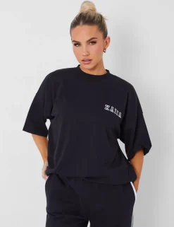 Shop Kaiia Logo Oversized T-shirt in Sculpt & Leisure | Kaiia The Label