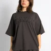 Online Kaiia Logo Oversized T-Shirt Sculpt & Leisure | Kaiia The Label