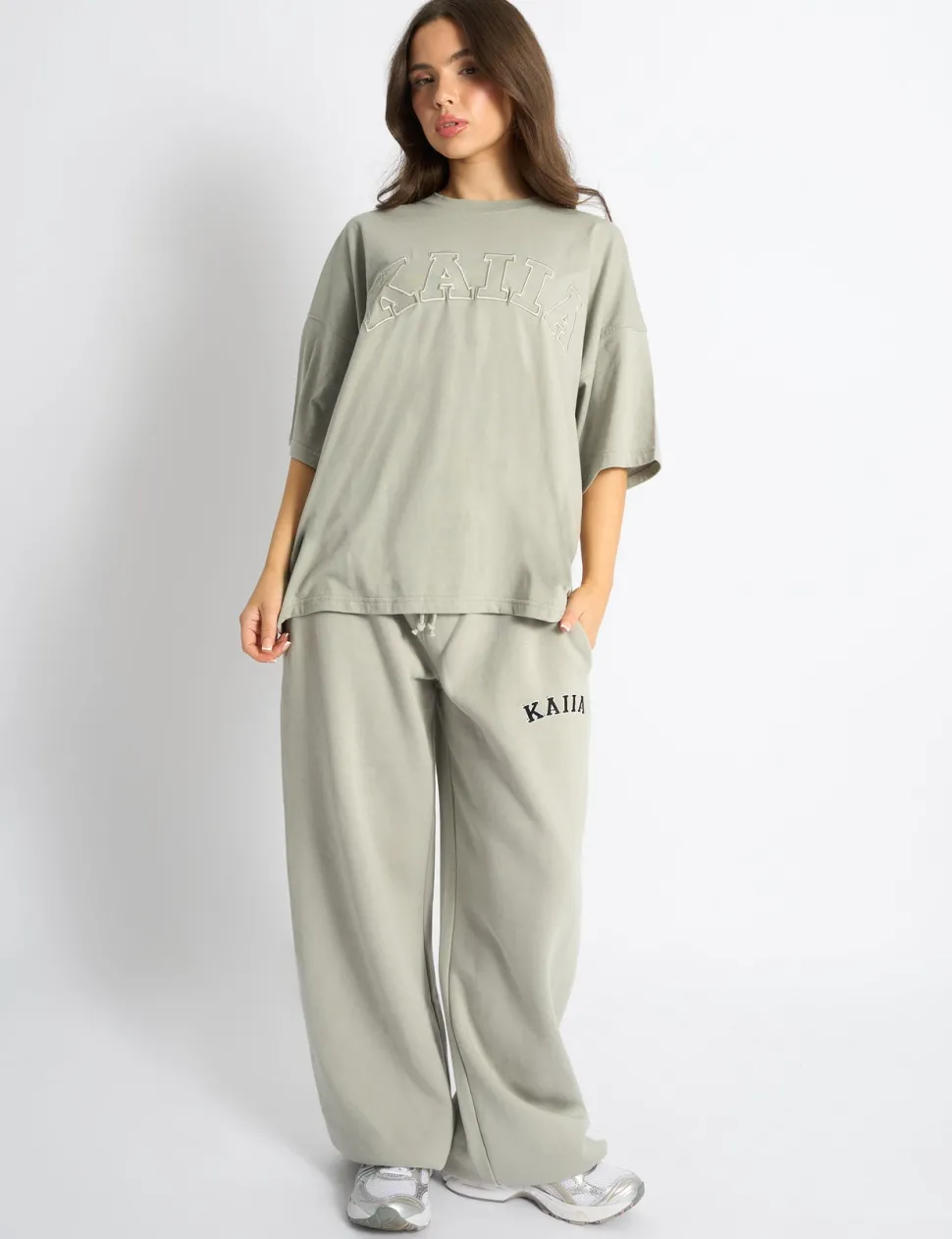 Hot Kaiia Logo Oversized T-Shirt Sculpt & Leisure | Kaiia The Label