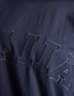 Sale Kaiia Logo Oversized T-Shirt Deep Blue Sculpt & Leisure | Kaiia The Label