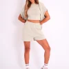 Online Kaiia Logo Sweat Shorts Sculpt & Leisure | Kaiia The Label