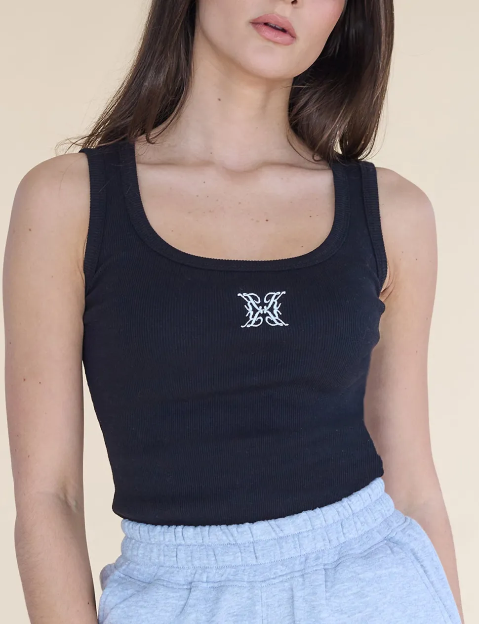 Clearance Kaiia Logo Vest Top Sculpt & Leisure | Kaiia The Label