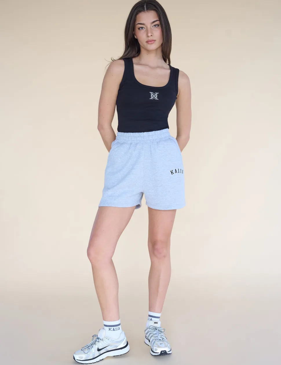 Clearance Kaiia Logo Vest Top Sculpt & Leisure | Kaiia The Label