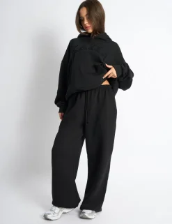 Cheap Kaiia Logo Wide Leg Joggers Sculpt & Leisure | Kaiia The Label