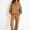 Clearance Kaiia Logo Wide Leg Joggers Sculpt & Leisure | Kaiia The Label