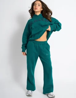 Discount Kaiia Logo Wide Leg Joggers Sculpt & Leisure | Kaiia The Label