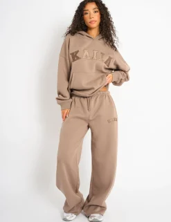 Clearance Kaiia Logo Wide Leg Joggers Tracksuits | Tracksuits
