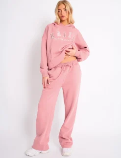 Cheap Kaiia Logo Wide Leg Jogger Sculpt & Leisure | Kaiia The Label