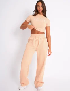 New Kaiia Logo Wide Leg Joggers Sculpt & Leisure | Kaiia The Label