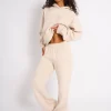 Best Sale Kaiia Logo Wide Leg Joggers Sculpt & Leisure | Kaiia The Label