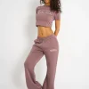 Online Kaiia Logo Wide Leg Joggers Sculpt & Leisure | Kaiia The Label