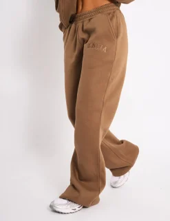 Clearance Kaiia Logo Wide Leg Joggers Sculpt & Leisure | Kaiia The Label