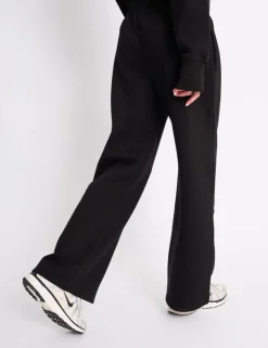 Best Kaiia Logo Wide Leg Joggers & Pink Sculpt & Leisure | Kaiia The Label