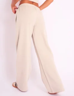 Online Kaiia Logo Wide Leg Joggers Sculpt & Leisure | Kaiia The Label