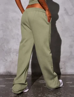 Best Kaiia Logo Wide Leg Joggers Sculpt & Reset | Sculpt & Leisure