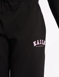 Best Kaiia Logo Wide Leg Joggers & Pink Sculpt & Leisure | Kaiia The Label