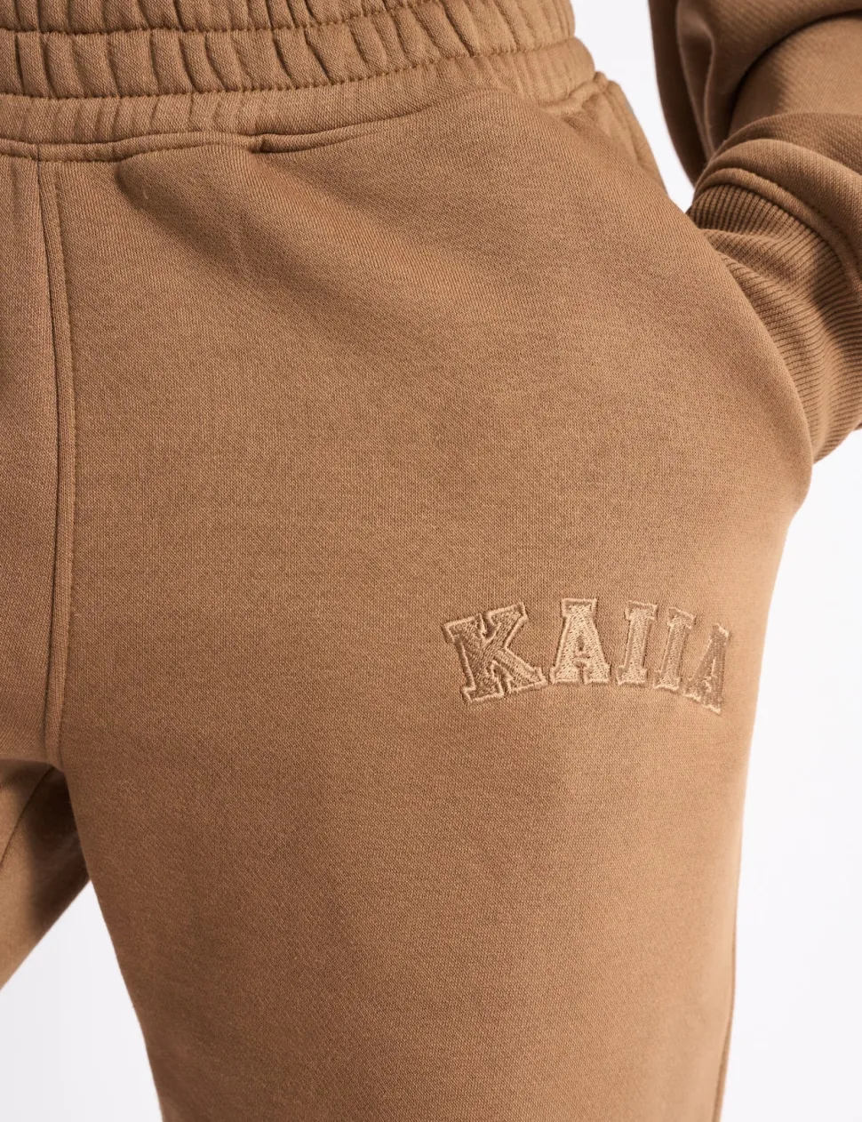 Clearance Kaiia Logo Wide Leg Joggers Sculpt & Leisure | Kaiia The Label