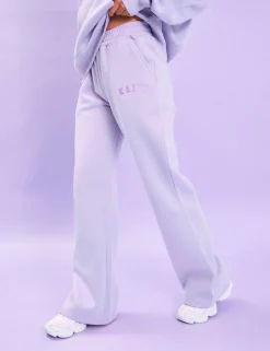 Sale Kaiia Logo Wide Leg Sweat Pants Back In Stock | Sculpt & Leisure