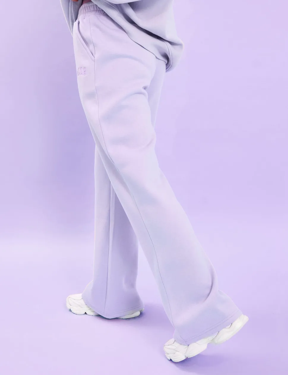 Sale Kaiia Logo Wide Leg Sweat Pants Back In Stock | Sculpt & Leisure