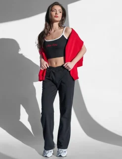 Fashion Kaiia Mon Cheri Rib Vest Top Sculpt & Leisure | Kaiia The Label
