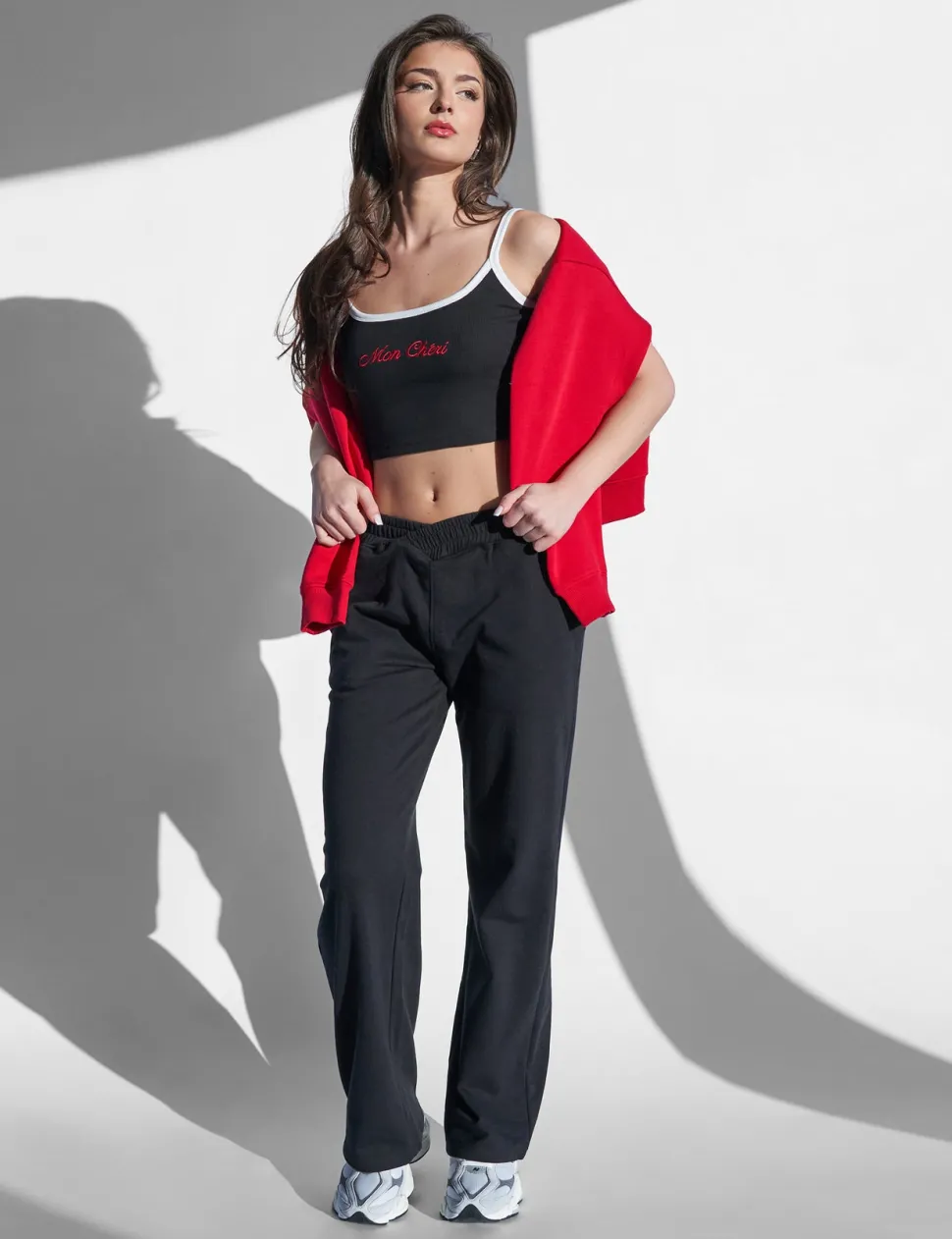 Fashion Kaiia Mon Cheri Rib Vest Top Sculpt & Leisure | Kaiia The Label