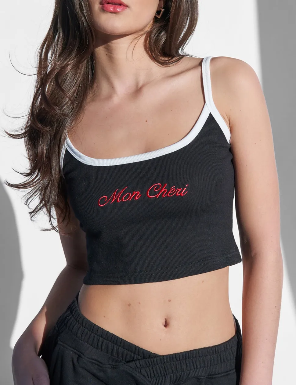 Fashion Kaiia Mon Cheri Rib Vest Top Sculpt & Leisure | Kaiia The Label