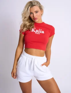 Fashion Kaiia Paris Baby Tee Sculpt & Leisure | Kaiia The Label