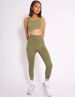 Online Kaiia Premium Ribbed Legging Sculpt & Leisure | Kaiia The Label