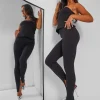 Store Kaiia Ribbed Bandeau Side Split Top Sculpt & Leisure | Kaiia The Label