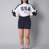 Fashion Kaiia Ribbed Cycling Shorts Sculpt & Leisure | Kaiia The Label