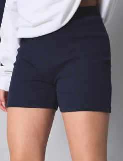 Fashion Kaiia Ribbed Cycling Shorts Sculpt & Leisure | Kaiia The Label
