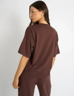Hot Kaiia Script Logo Oversized T-Shirt Sculpt & Leisure | Kaiia The Label