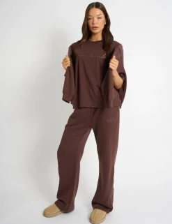 Hot Kaiia Script Logo Oversized T-Shirt Sculpt & Leisure | Kaiia The Label