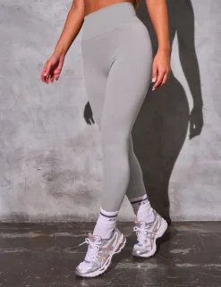 Store Kaiia Sculpt Leggings Dove Grey Sculpt & Reset | Sculpt & Leisure